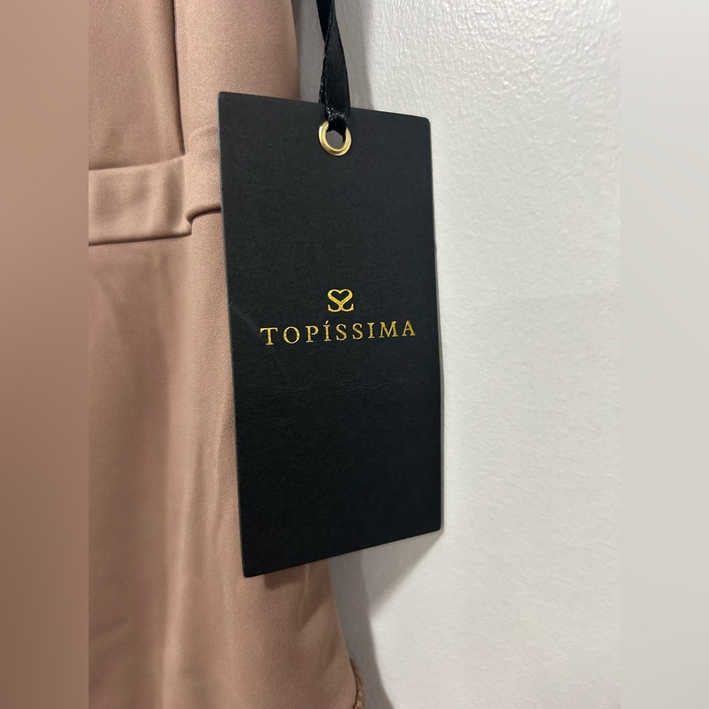NWT Topíssima Nicole Jumpsuit in Dark Cocoa - Picture 6 of 10